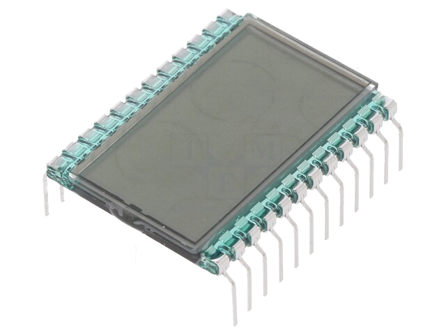 Display: LCD; 7-segment; STN Positive; A.cijfers: 3; -40÷90°C Display: LCD; 7-segment; STN Positive; A.cijfers: 3; -40÷90°C
